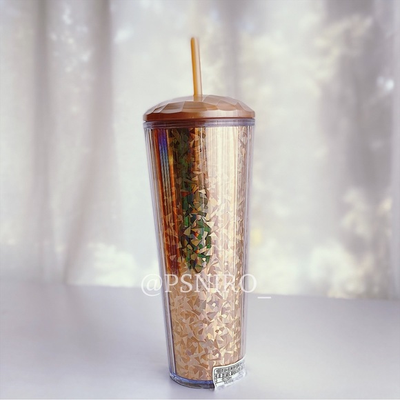 Starbucks Gold Kaleidoscope Tumbler - Picture 2 of 4